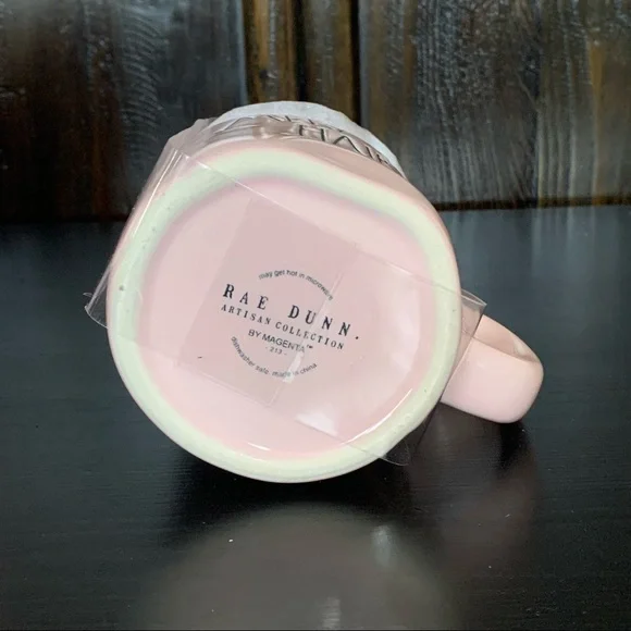 Rae Dunn MERMAID HAIR DON’T CARE Double Sided Ceramic Topper Mug - Picture 14 of 14